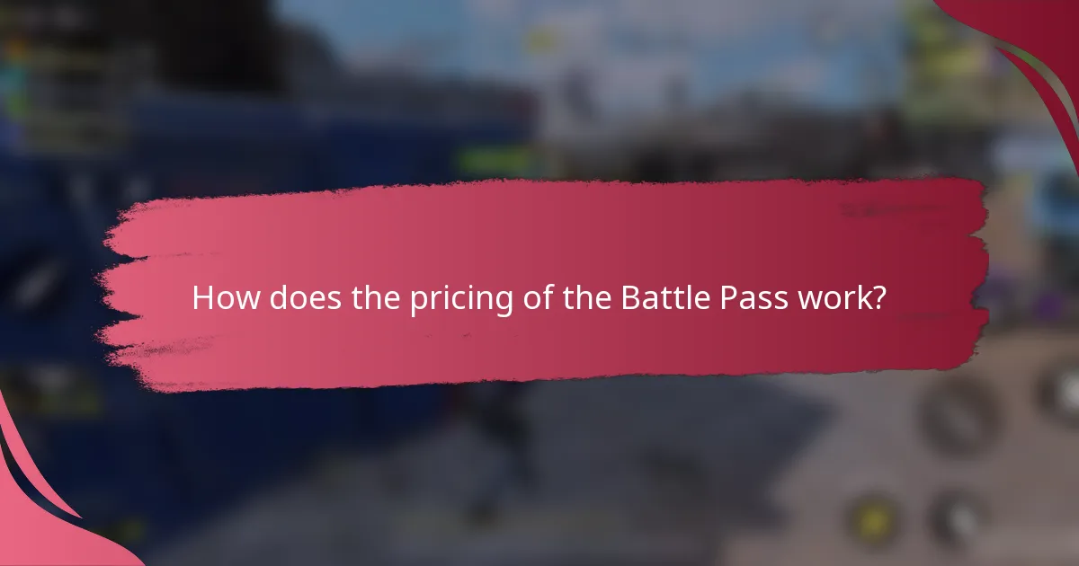 How does the pricing of the Battle Pass work?